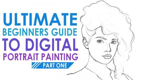 ULTIMATE BEGINNERS GUIDE – Digital Portrait Painting in Adobe Photoshop