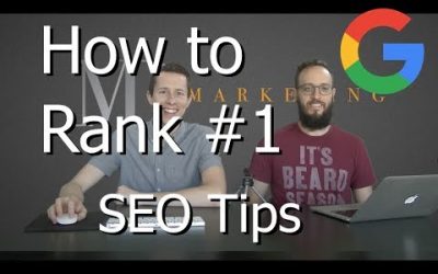 search engine optimization tips – 5 SEO Tips That Got Our Website to Rank Number 1