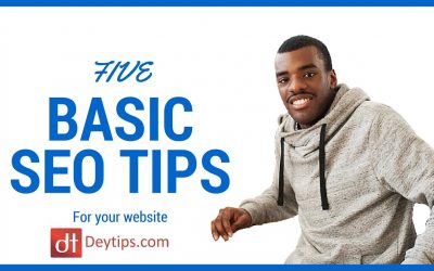 search engine optimization tips – 5 basic SEO tips to help rank your website in the search engines