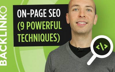 search engine optimization tips – On Page SEO – 9 Actionable Techniques That Work