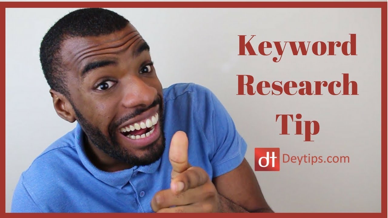 Search Engine Optimization : Keyword Research Tip