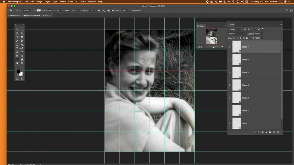 Create grid overlay in Photoshop how-to tutorial | Dieno Digital ...