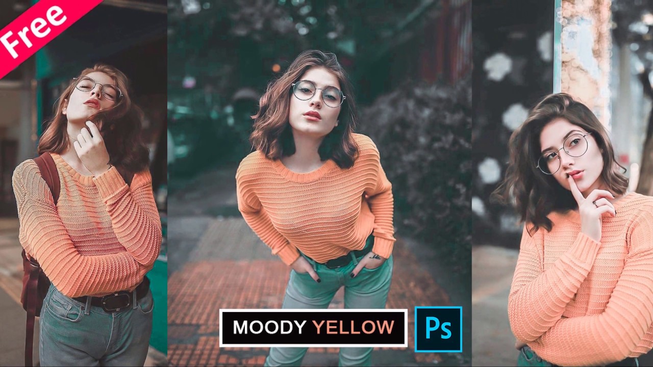 How To Edit Your Photos Like Yellow & Teal Effect In Photoshop | Camera raw free presets