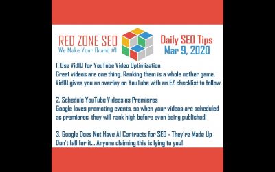 search engine optimization tips – Daily SEO Tips – March 9, 2020