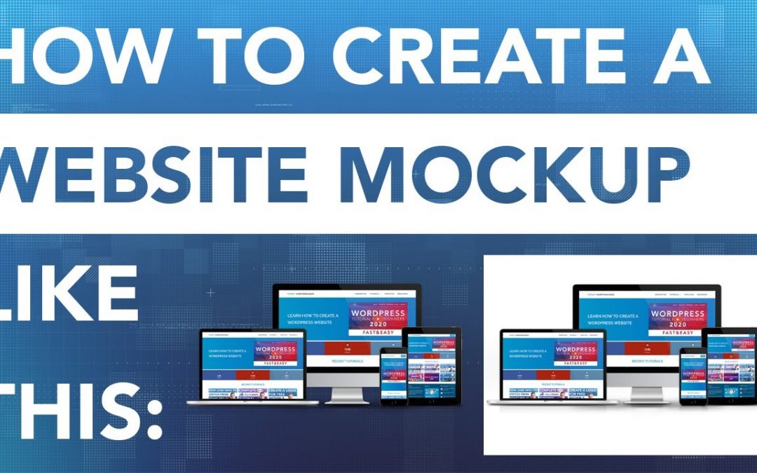 Download How To Create A Responsive Website Screen Mockup | Photoshop Tutorial | Dieno Digital Marketing ...