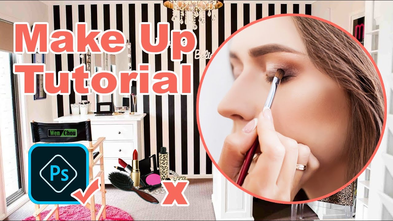 Make up tutorial in PHOTOSHOP! (Tutorial #2)