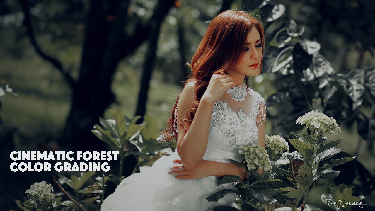 Forest Effect Cinematic Color Grading Photoshop Tutorial