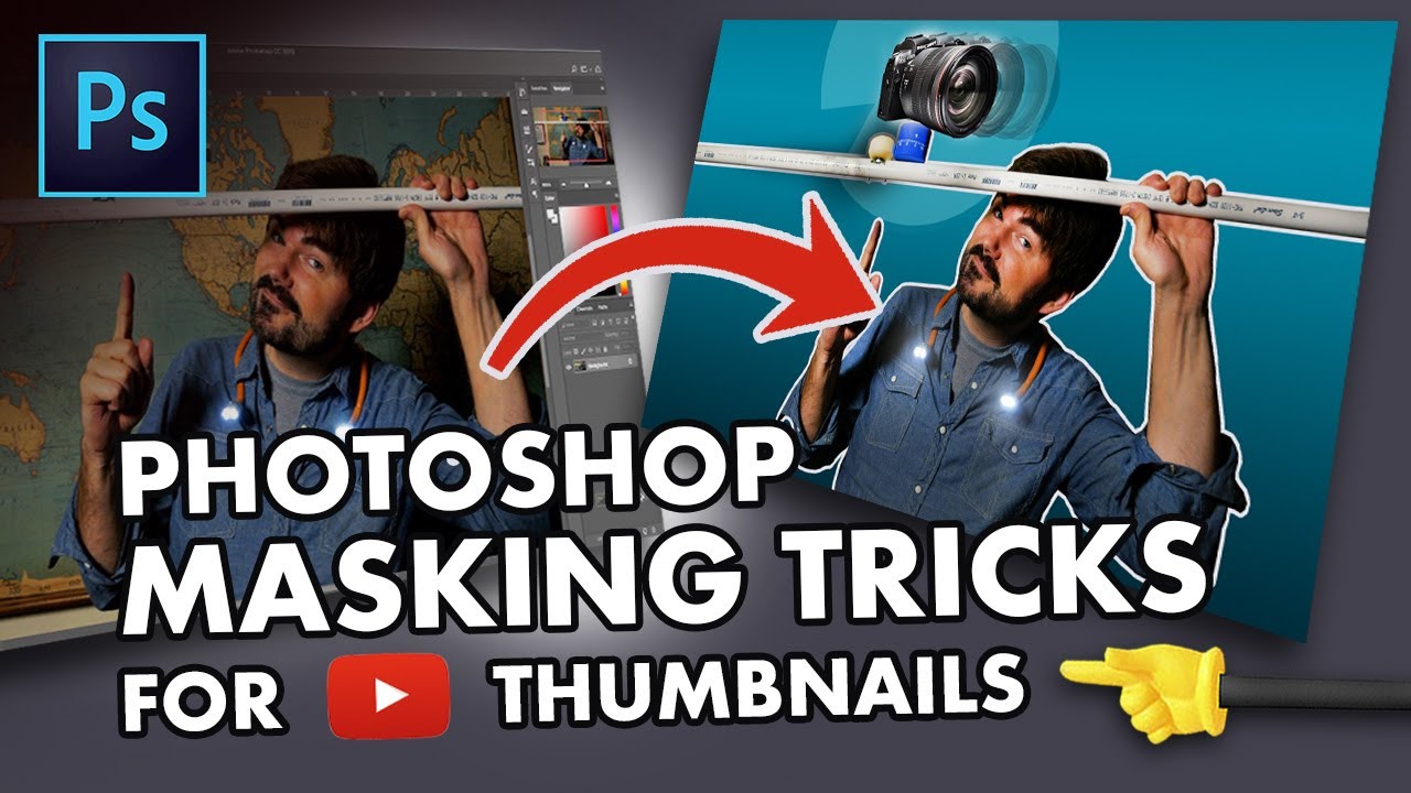 HOW TO Outline Photos with Masking in Adobe Photoshop