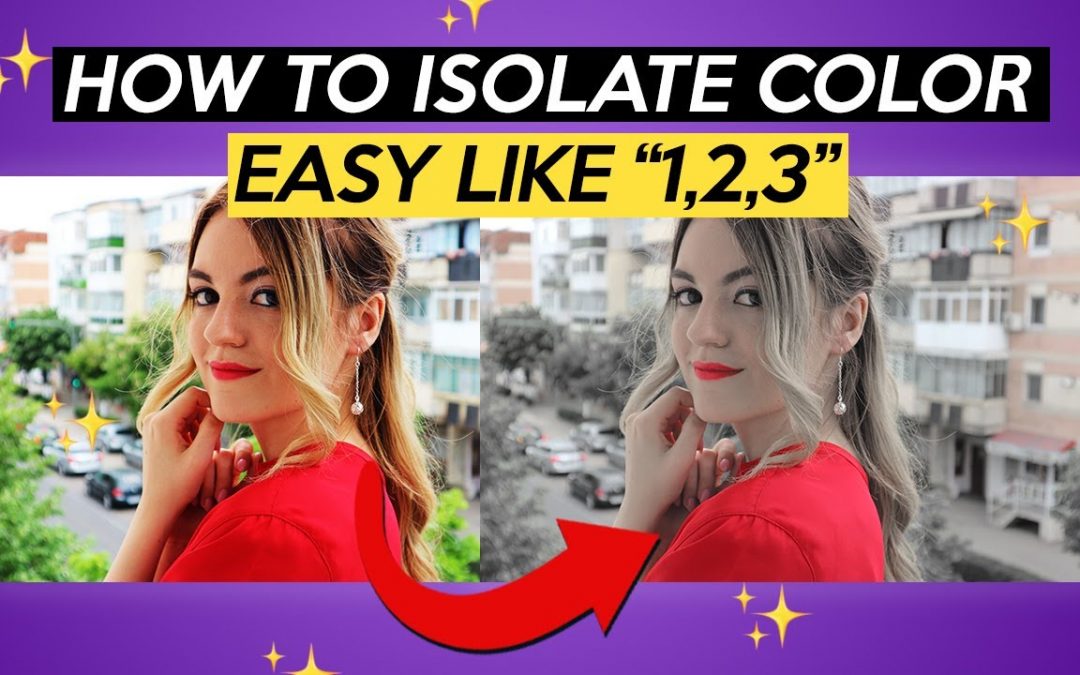 How to isolate color in a photo Photoshop Tutorial | Dieno  