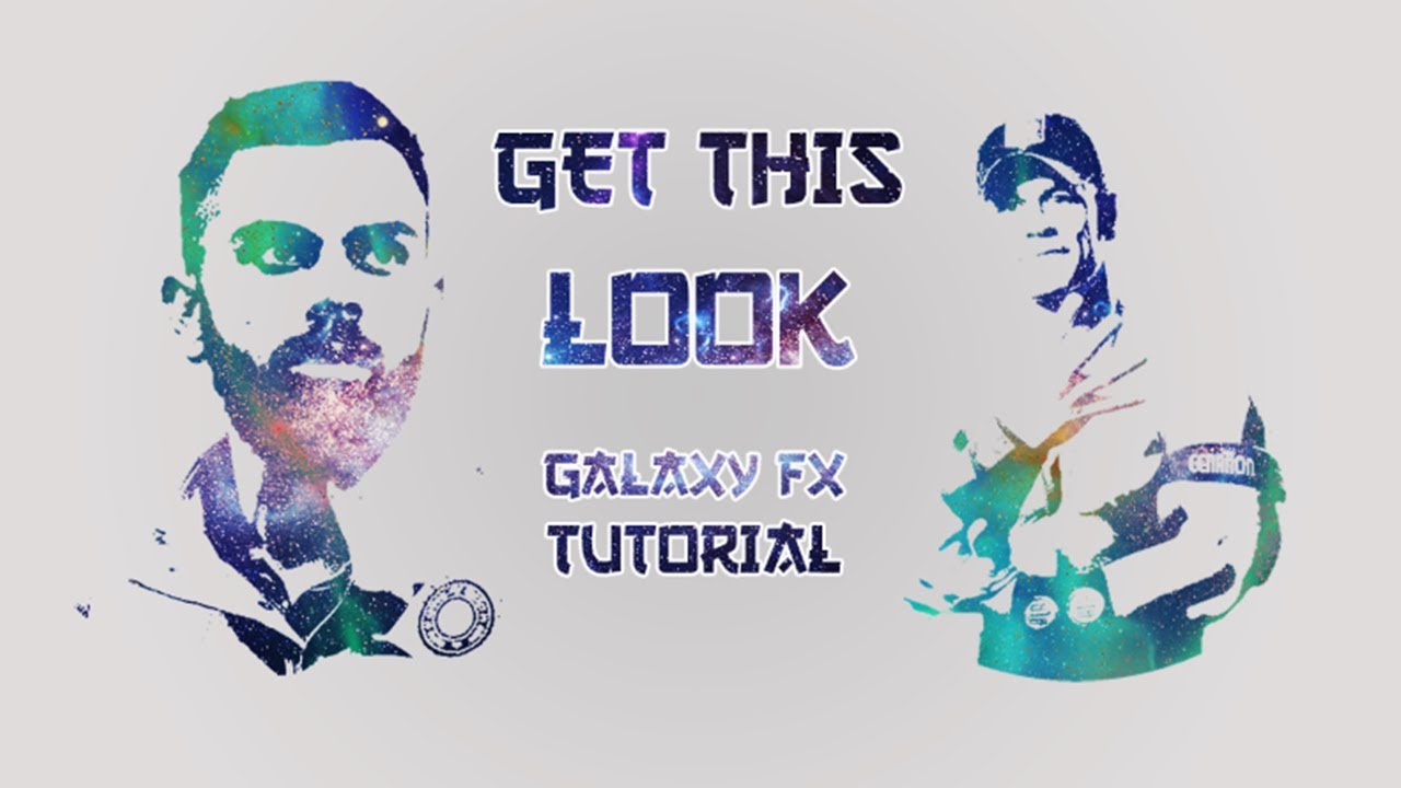 CREATING THE GALAXY EFFECT PHOTOSHOP TUTORIAL (ON IMAGE) // SPEED ART #captaintariv