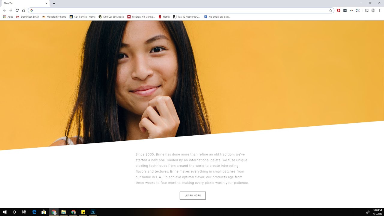 Create Angled Sections with CSS in Squarespace