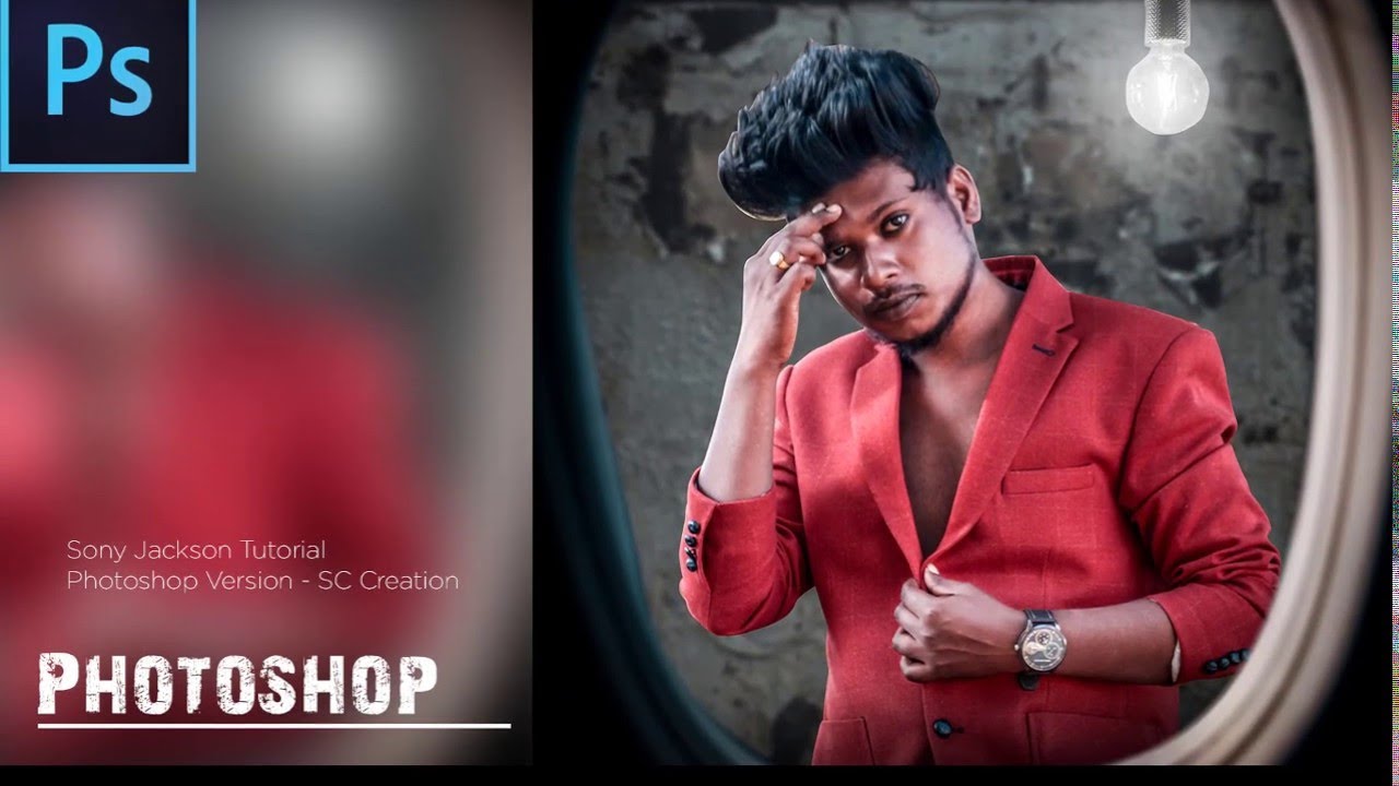 Indoor Model Photoshop Tutorial l Model Sony Jackson l Shubham SC