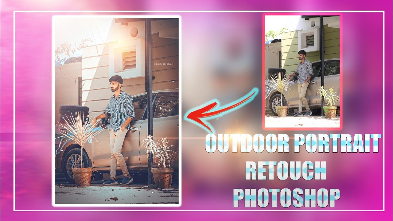 Photoshop Tutorial Outdoor Portrait Editing | professional portrait edit and retouch  photoshop