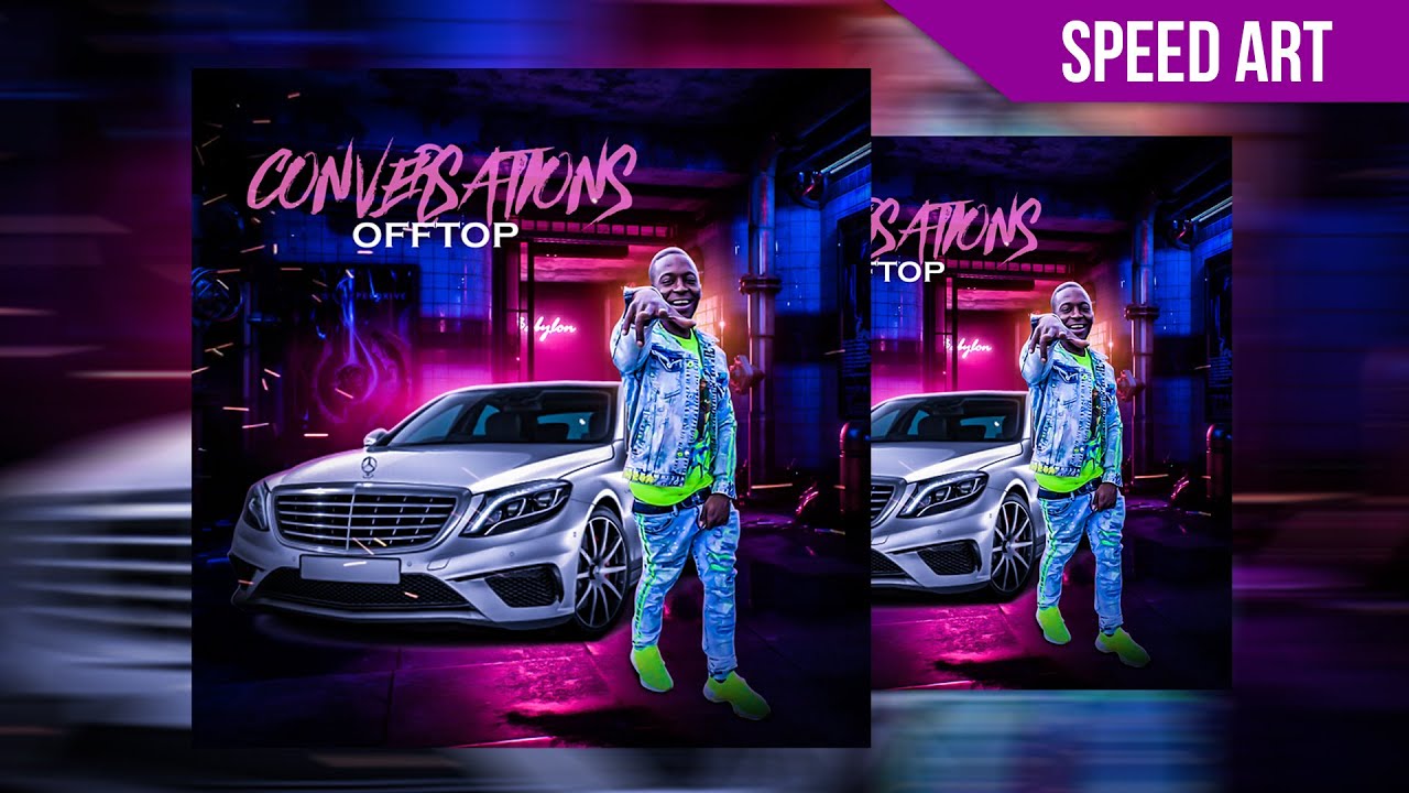 Mixtape Cover Design | Album Cover design photoshop tutorial 2020 | song cover Mafia Graphics