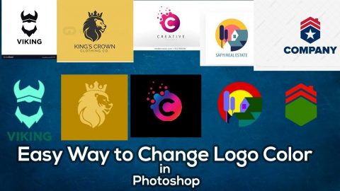 Easy way to change Logo Color in Photoshop | Photoshop Tutorial | Adobe ...