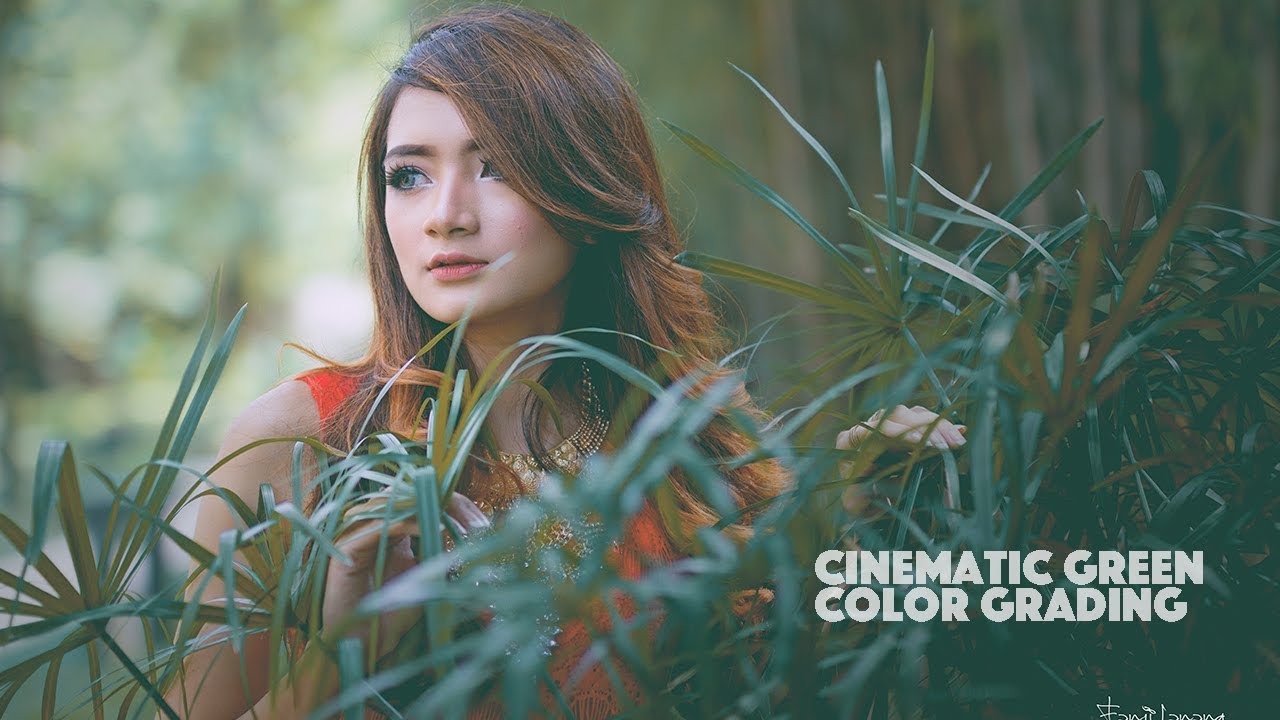 Cinematic Green Effect Color Grading Photoshop Tutorial