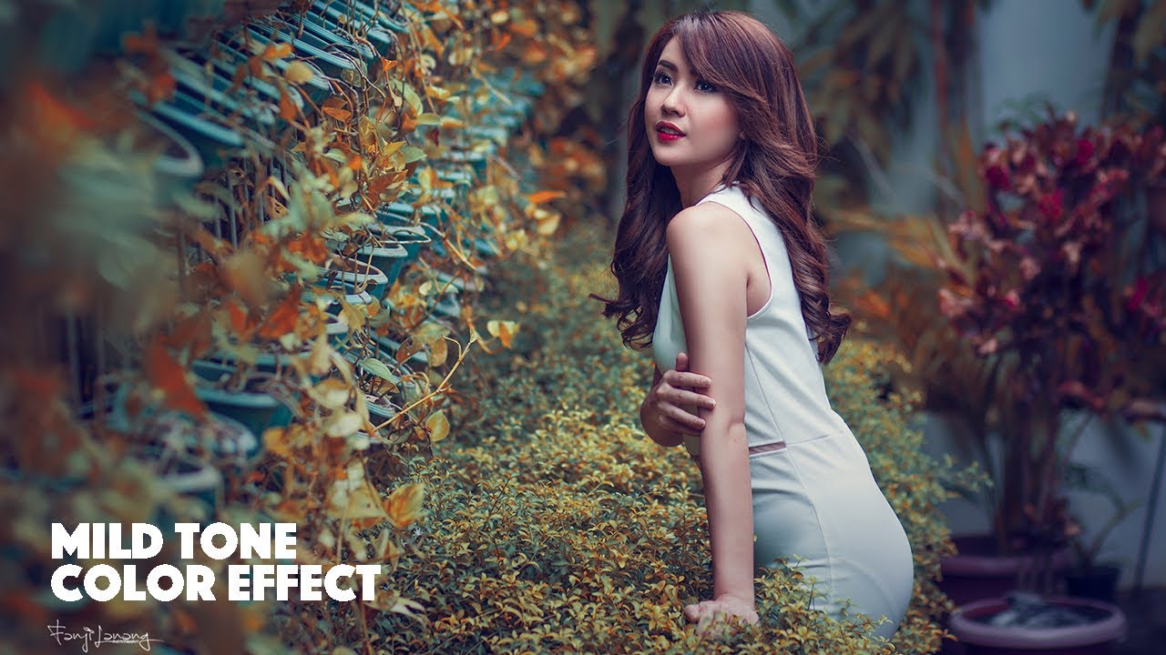 Photoshop Tutorial MILD and SOFT Coloring Tone Effect