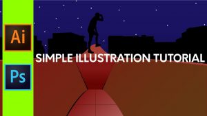 How to illustrate illustration tutorial#02.Using Adobe Illustrator and Photoshop[#illustration]