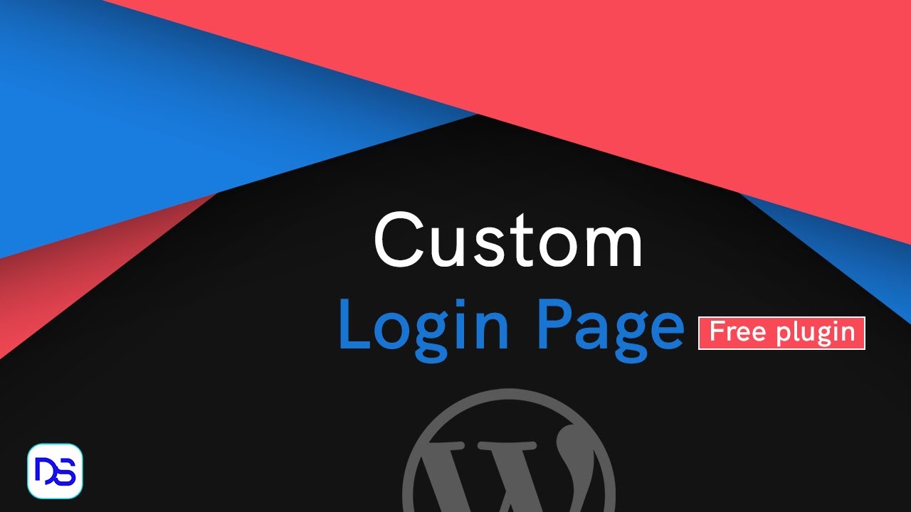 Custom Wordpress login page with this free plugin