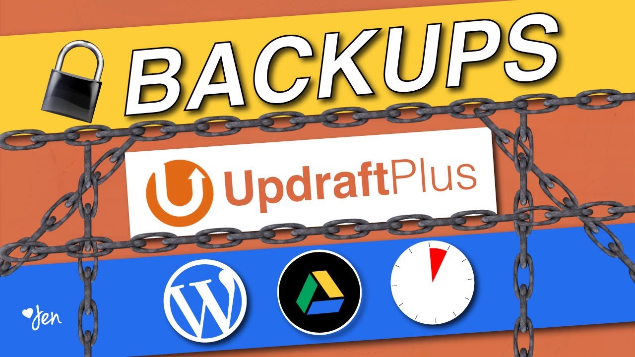 How to BACKUP WORDPRESS WEBSITE with UPDRAFTPLUS Backup to GOOGLE DRIVE Free + Less Than 5 Minutes!