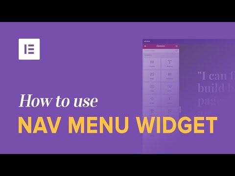 How to Use Elementor's Nav Menu Widget to Design WordPress Menus