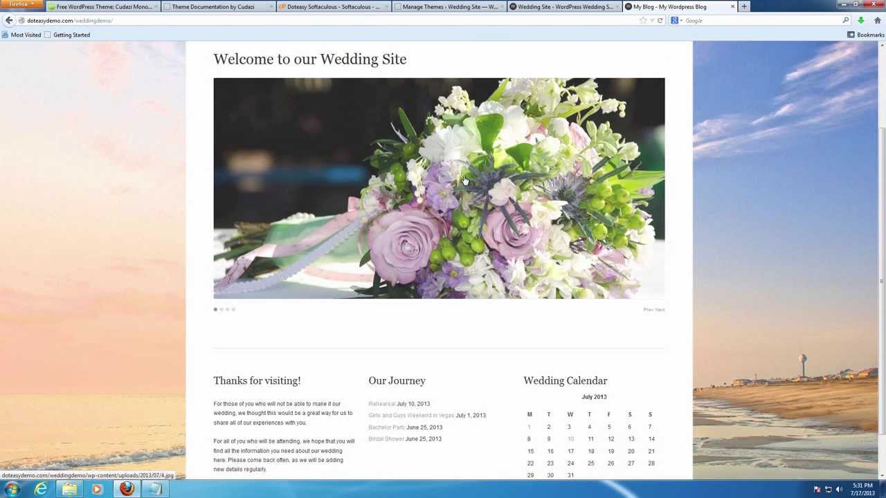 Making a Wedding Website with WordPress: Step by Step