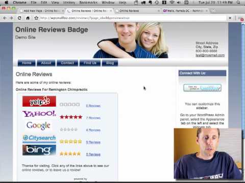 WordPress Plugin to Show Online Reviews (Video)