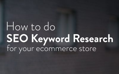 search engine optimization tips – Ecommerce SEO: How to do keyword research to optimize your online store