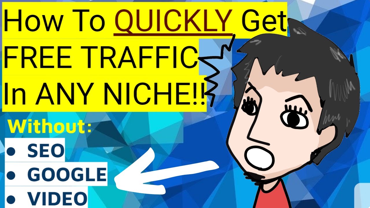 How To Get Free Blog Traffic Fast Without SEO Or Content Writing (2020 Method!)