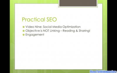 search engine optimization tips – Part 9 SEO & Social Media – Tutorial on Search Engine Optimization