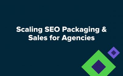 search engine optimization tips – Scaling SEO packaging & sales for agencies