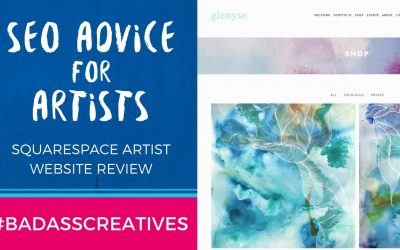 search engine optimization tips – Squarespace Artist Website Review: SEO Advice for Artists