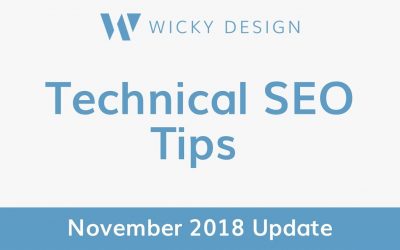 search engine optimization tips – Technical SEO Tips (Nov 2018 Update)