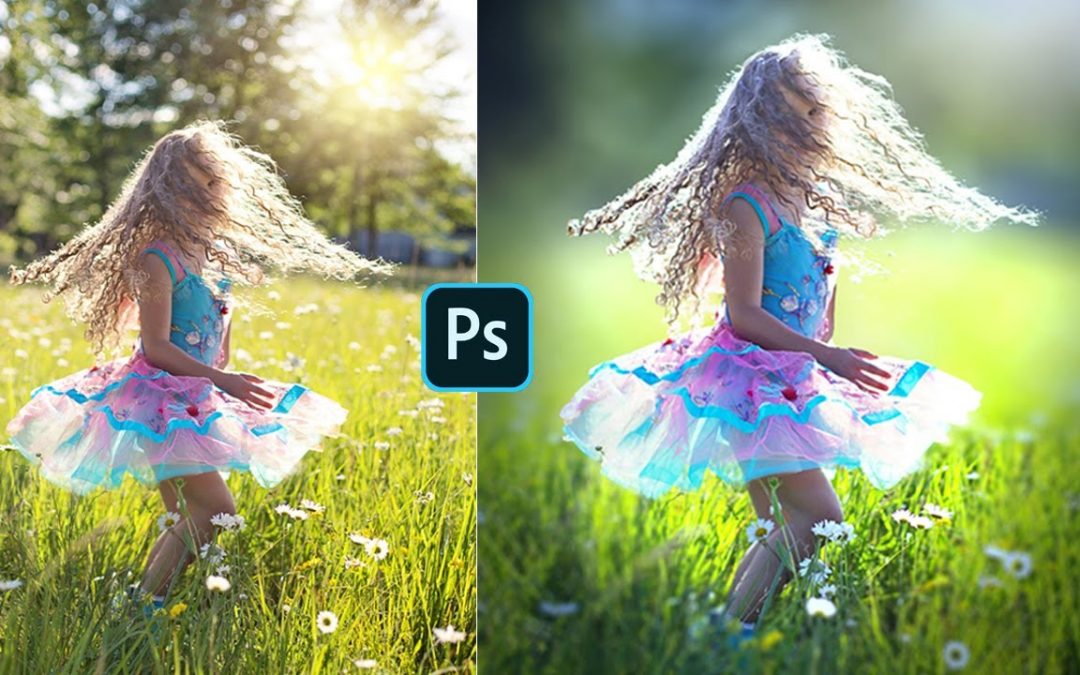 How to Blur Background and Retouching a Photo in Photoshop ...