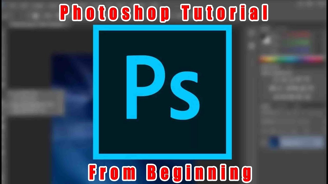 Photoshop Tutorial from Beginning || Kannada Photoshop Tutorial -1