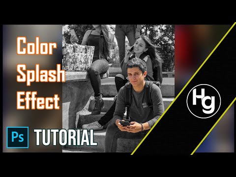 Color Splash Effect Under 3 Minutes | Simple Photoshop Tutorial