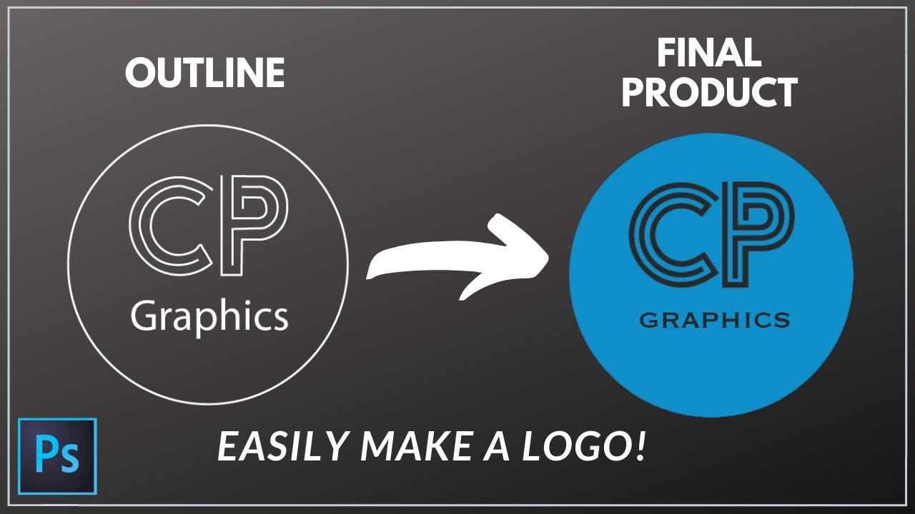 How to create simple logos using Adobe Photoshop