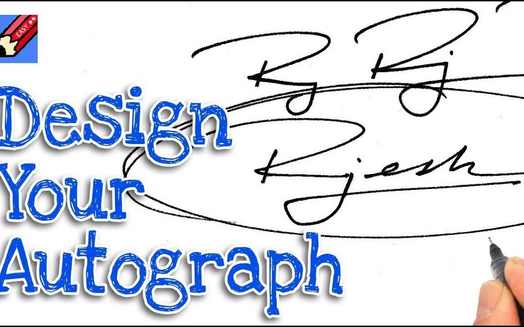 Do It Yourself – Tutorials – How to Design your Own Awesome Autograph ...