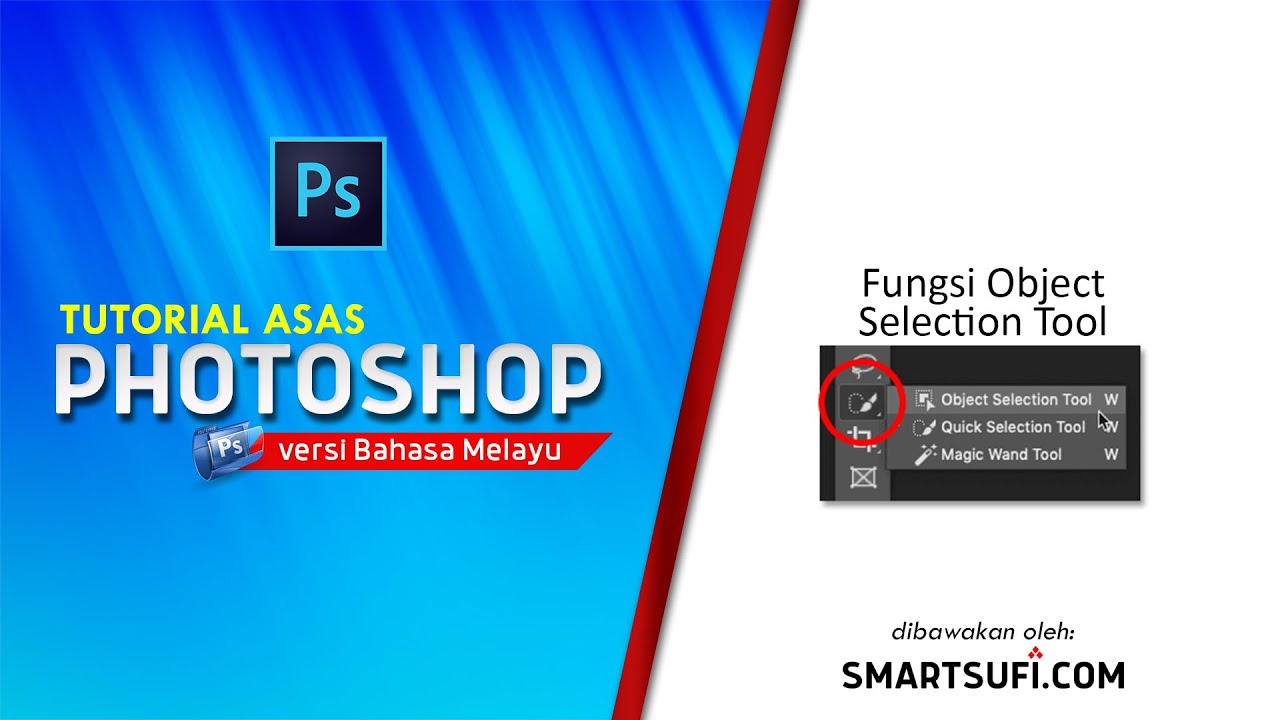 Adobe Photoshop CC2020 Tutorial Bahasa Melayu - Potong Gambar dan Shape Asas