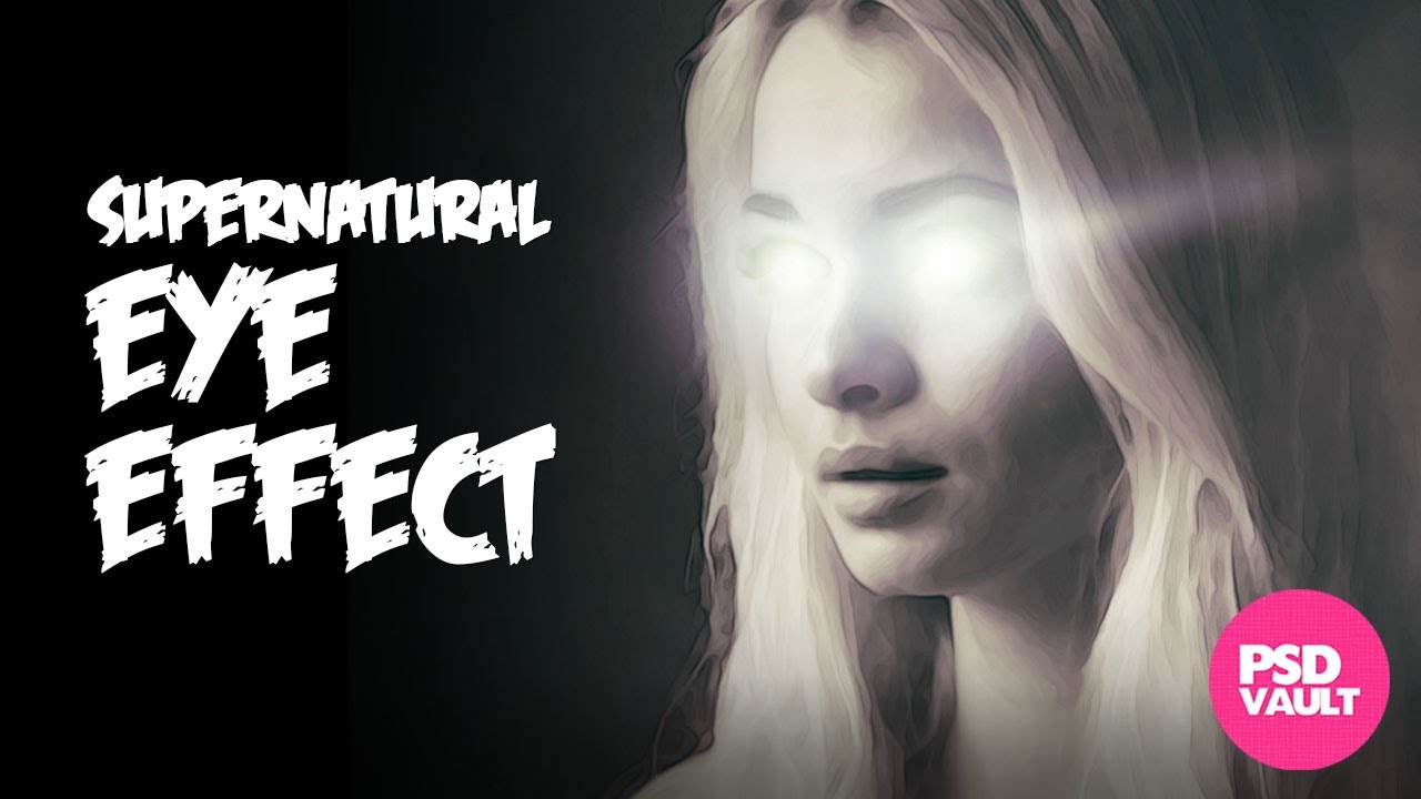 Photoshop Tutorial: Supernatural Eye Effect with Lens Flare Filter