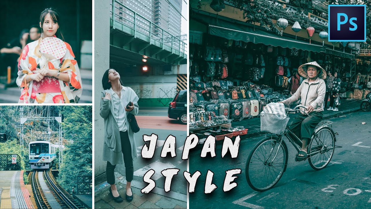 Photoshop Tutorial: Japan Style Color Grading Effect | Free Preset (XMP)