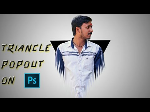 How to edit triangle pop out on Adobe Photoshop | malayalam | എളുപ്പത്തിൽ ചെയ്യാം