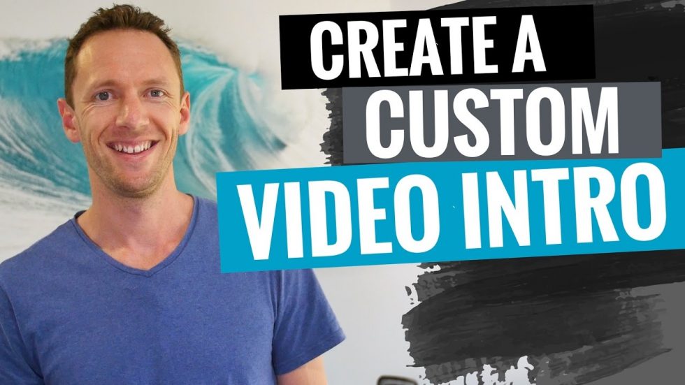 Do It Yourself – Tutorials – How to Make a Video Intro for YouTube ...