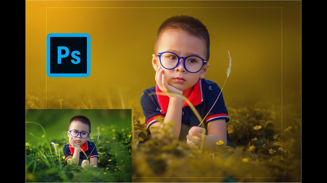 Photoshop Tutorial : How To Edit Outdoor Portrait | Blur Background and Soft Light Effect