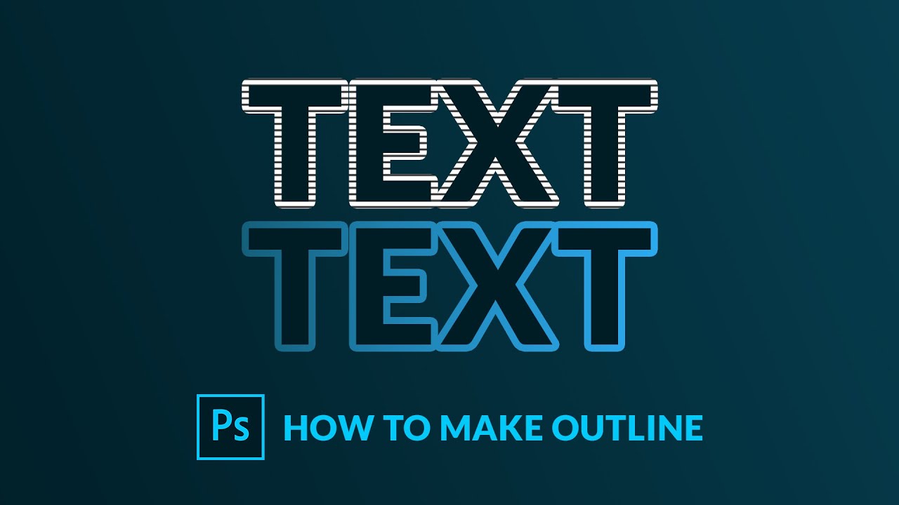 #8 Cara Membuat Outline dengan Cepat dan Mudah | Adobe Photoshop Tutorial