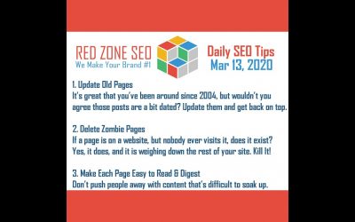 search engine optimization tips – Daily SEO Tips – March 13, 2020