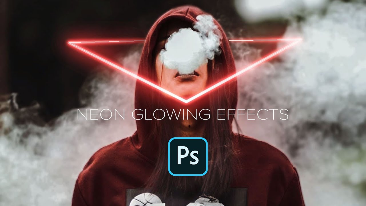 NEON GLOWING EFFECTS | ADOBE PHOTOSHOP