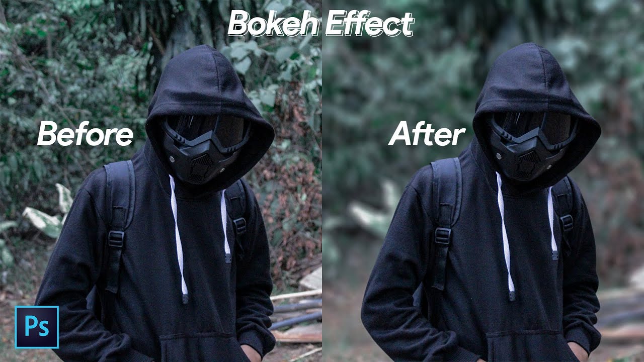 Tutorial Blur Atau Bokeh Effect Di Photoshop | Tutorial Adobe Photoshop Indonesia | Ahmad Ergi