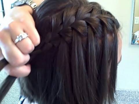 How to Create a DIY Waterfall Braid  | Cute Girls Hairstyles