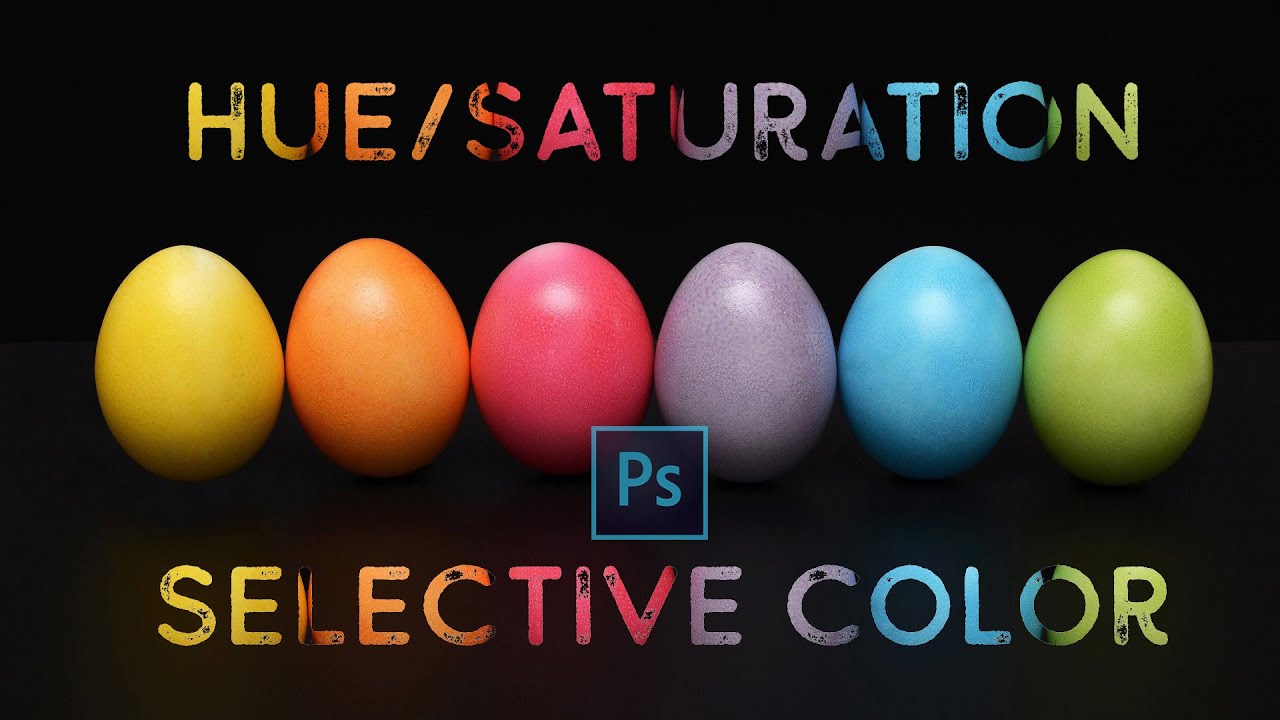 Hue-Saturation vs Selective Color in Adobe Photoshop